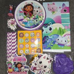 Gabby's Dollhouse Party Supplies 