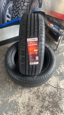 205/55R16 Supermax tires with free Installation