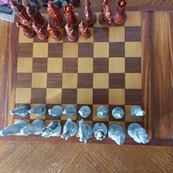 Chess Game Wood Board