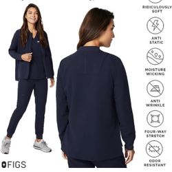 Navy Figs Bellery Jacket XS