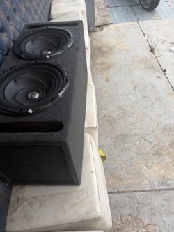 Dual Kenwood Subwoofer Box