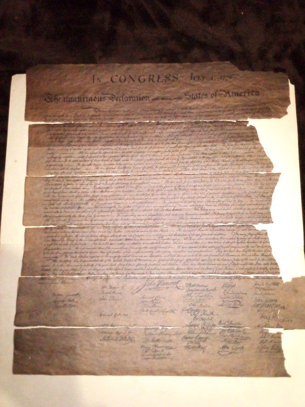 Declaration Of Independence 