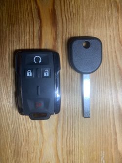 Chevy Silverado Key, Gm Sierra Key, chevy colorado key, GMC Canyon key, gmc key, chevy key 