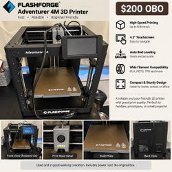 Flashforge Adventurer 4M 3D Printer