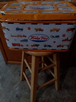 Tin Can Cotainers 3 -1993 Tonka Toys 13×10 Depth 6.5