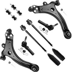 2005 Pontiac Grandprix -10pc Front Lower Control Arms Tie Rods Sway Bar Links Suspension Kit
