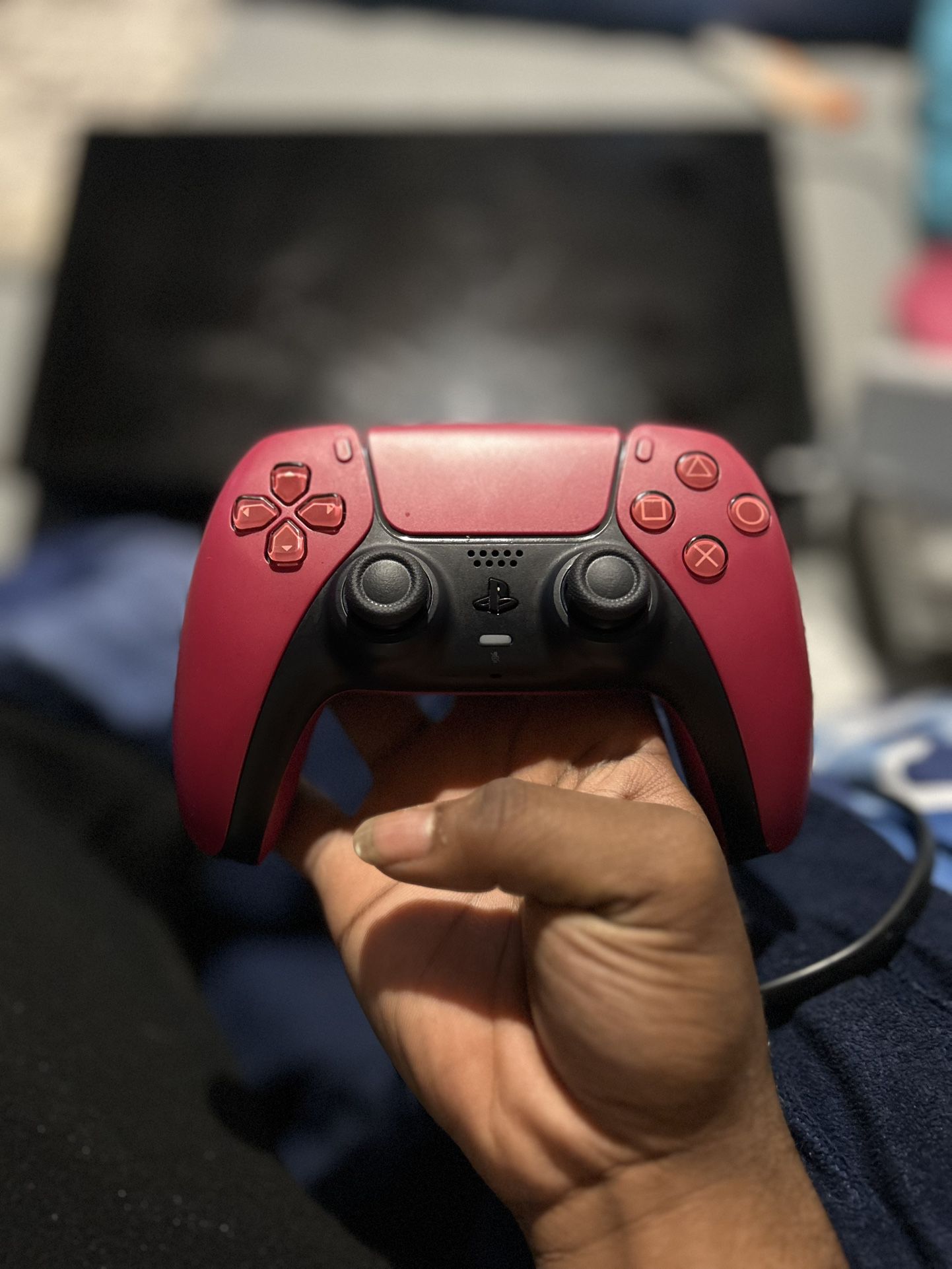 Red Ps5 Controller Perfect Condition 