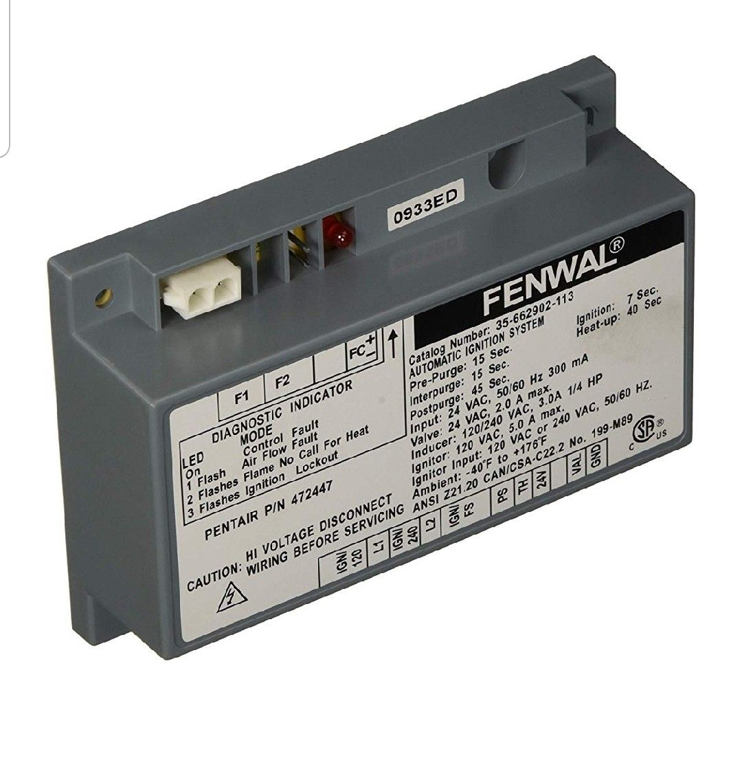 Pool and Spa Heater. Pentair 472447 Digital Module Ignition Control Replacement MiniMax PRICE REDUCED!!!!