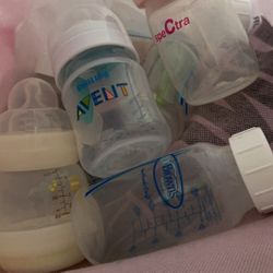 Free Baby/Milk Storage Bottles  