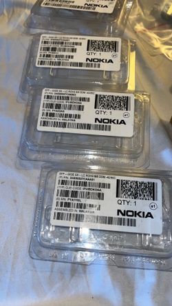 NEW Nokia Transceivers and zr  sleeves All for $50