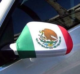 Mix Mexico One size automobile mirror covers