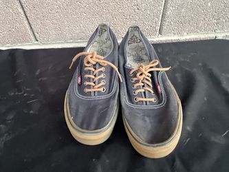 Vans Lace Up Shoes Grey And Brown Size 11