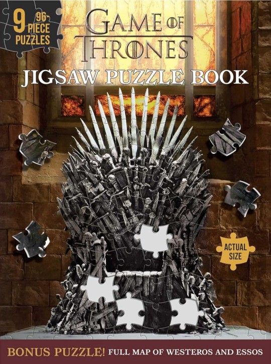 Game of Thrones Jigsaw Puzzle Book
