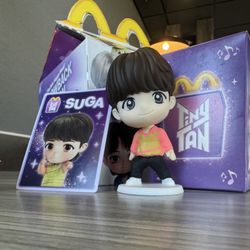 BTS Suga Tiny Tan Happy meal Toy