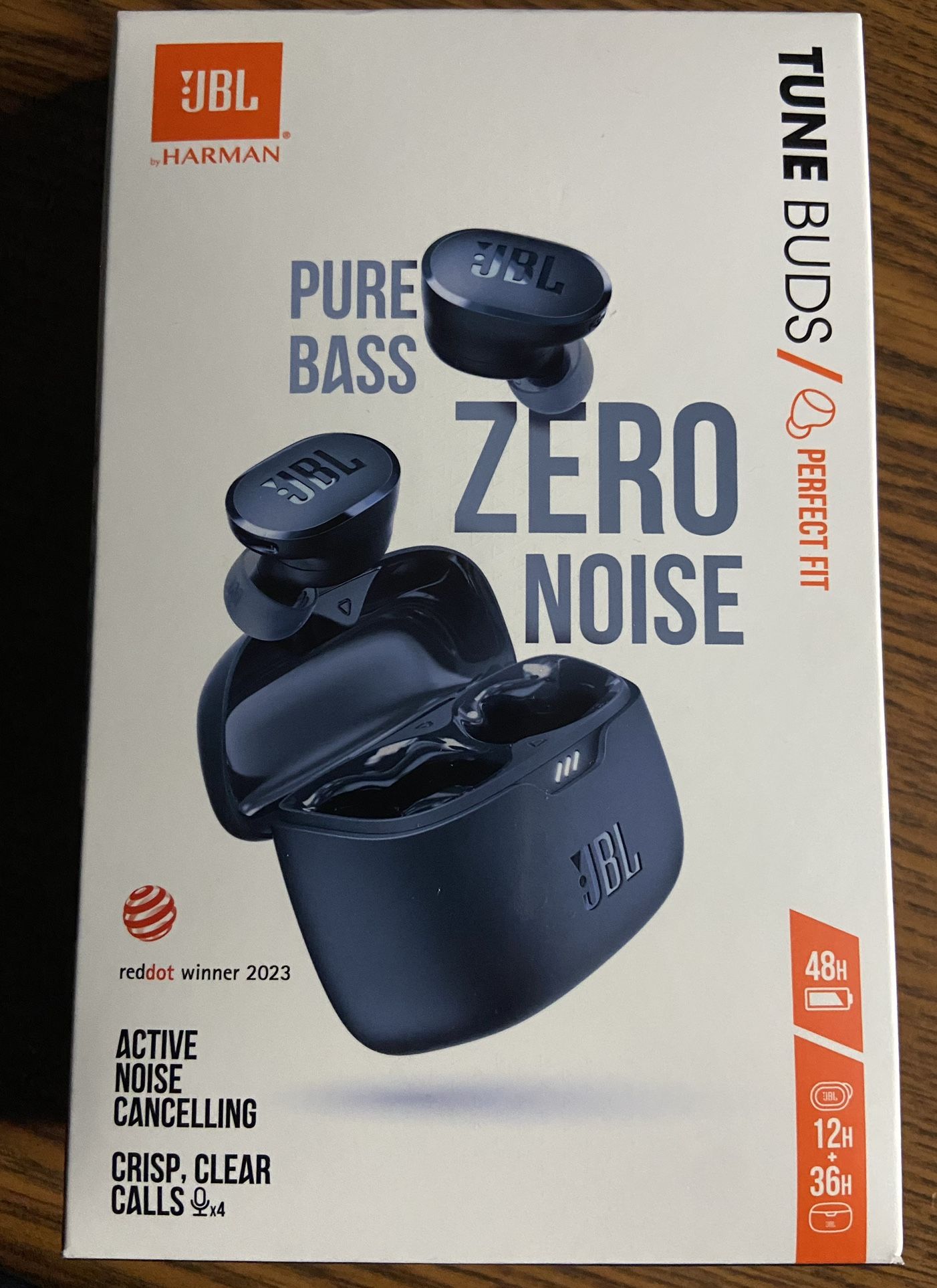 BRAND NEW JBL Tune Buds True Wireless Noise Cancelling Earbuds (Blue)