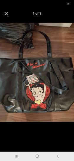 Betty Boop leather purse
