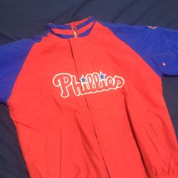 Philadelphia Phillies jacket detail is amazing. 