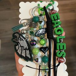 🦅DIY Eagles Keychain 💚