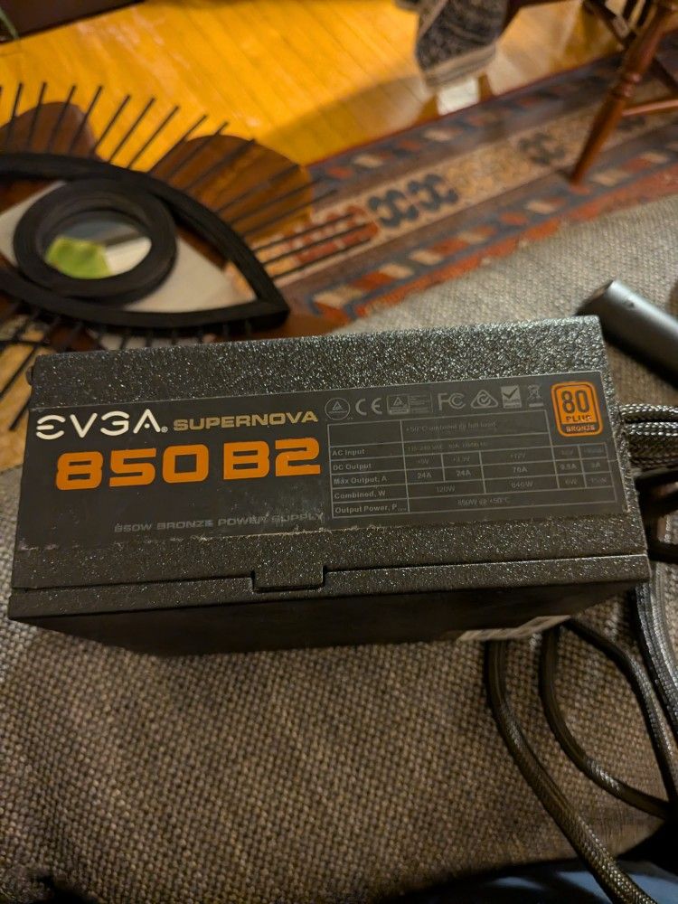 EVGA SuperNOVA 850 B2 - 850W 80+ Bronze Power Supply (PSU)