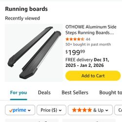 2025-2026 4 Runner Running Boards