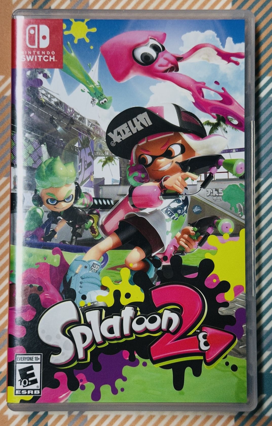 Splatoon 2 - Nintendo Switch Game/Case Tested Fast Shipping Works
