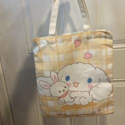 Sanrio Cinnamoroll Canvas Tote Bag