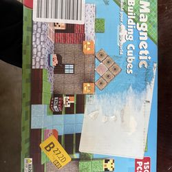 Minecraft magnetic cubes