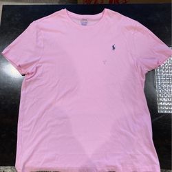 Polo Ralph Lauren Size XL T Shirt Pink 