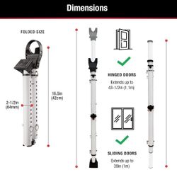 Master Lock Door Security Bar