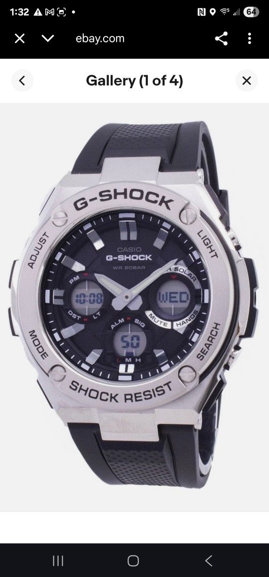 G Shock Tough Solar Discontinued Model