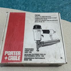 Porter Cable 16ga Finish Nailer Model FN250A With Case
