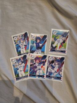 Hololive Dodger card set of 6