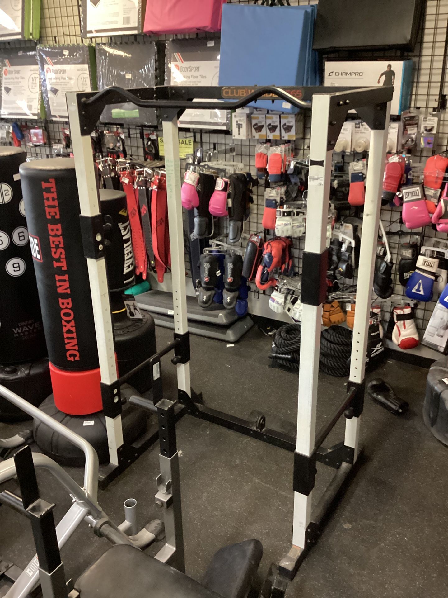 Club Weider Power Rack Squat Cage