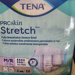 Tena Stretch  Briefs ( Has 1 Or 2 Missing)