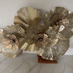 3 D Metal Wall decor Flower 