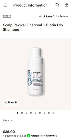 Briogeo Dry Shampoo