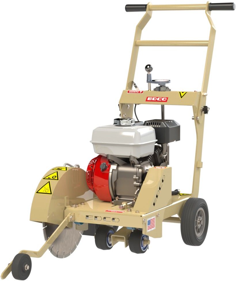 For Sale: EDCO KL 14 14″ Walk Behind Concrete & Asphalt Saw – $900