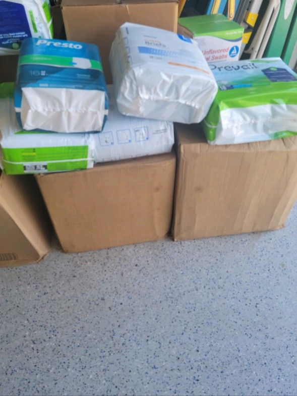 Large And Medium ADULT Diapers 18 &16 per Package