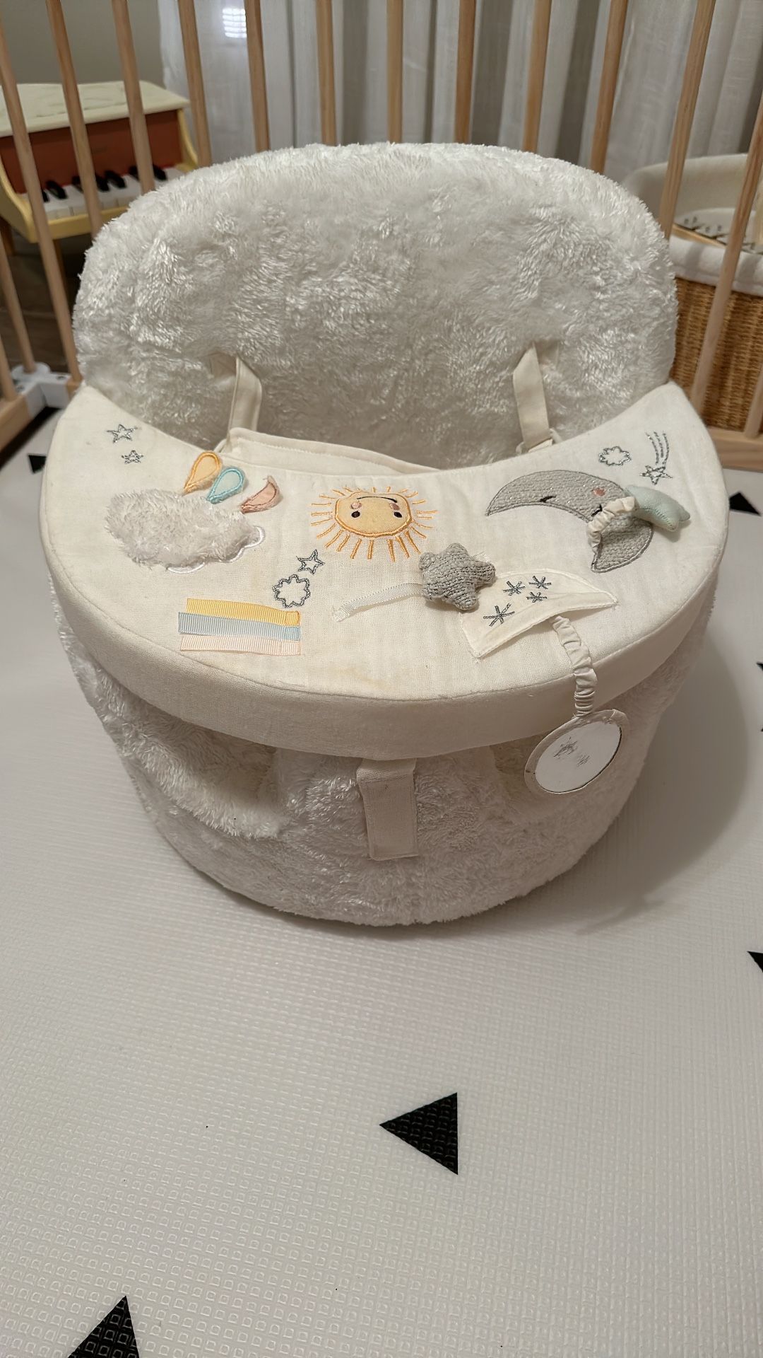 Pottery Barn Kids Baby Activity Chair Fluffy