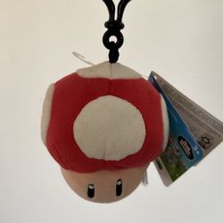 Super Mario Toad Keychain