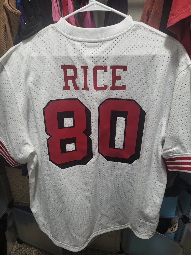 JERRY RICE NINERS JERSEY