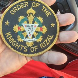 Order Of The Knights Of Rizal Medal And Patch