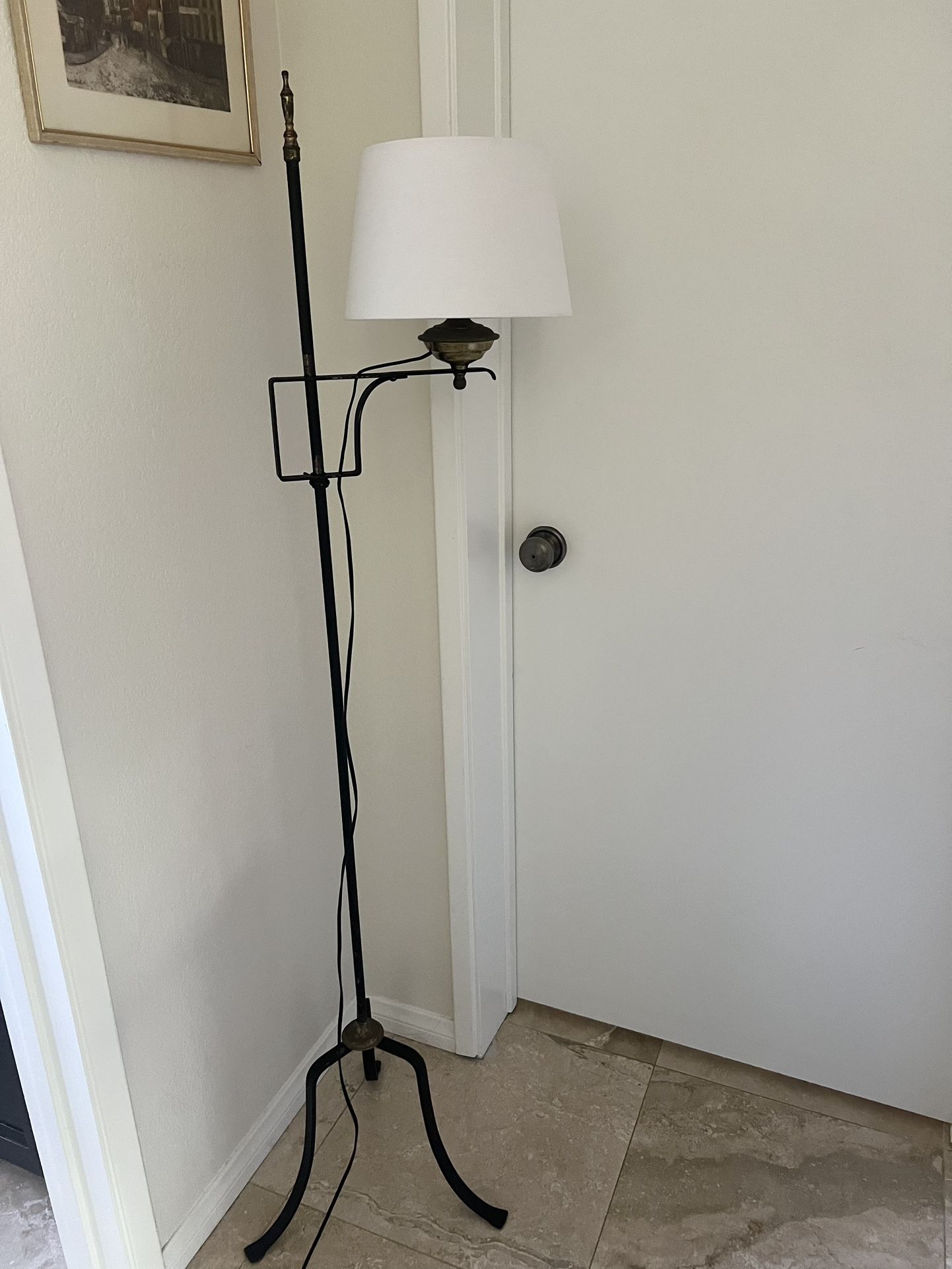 Antique Reading Floor Lamp