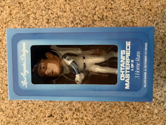 Shohei Ohtani “Masterpiece” 3 HR Bobblehead 2026 NIB