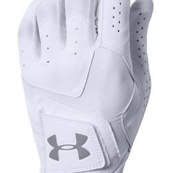 Brand New Under Armour Cool Switch Golf Glove Left Hand White Men Size M/L