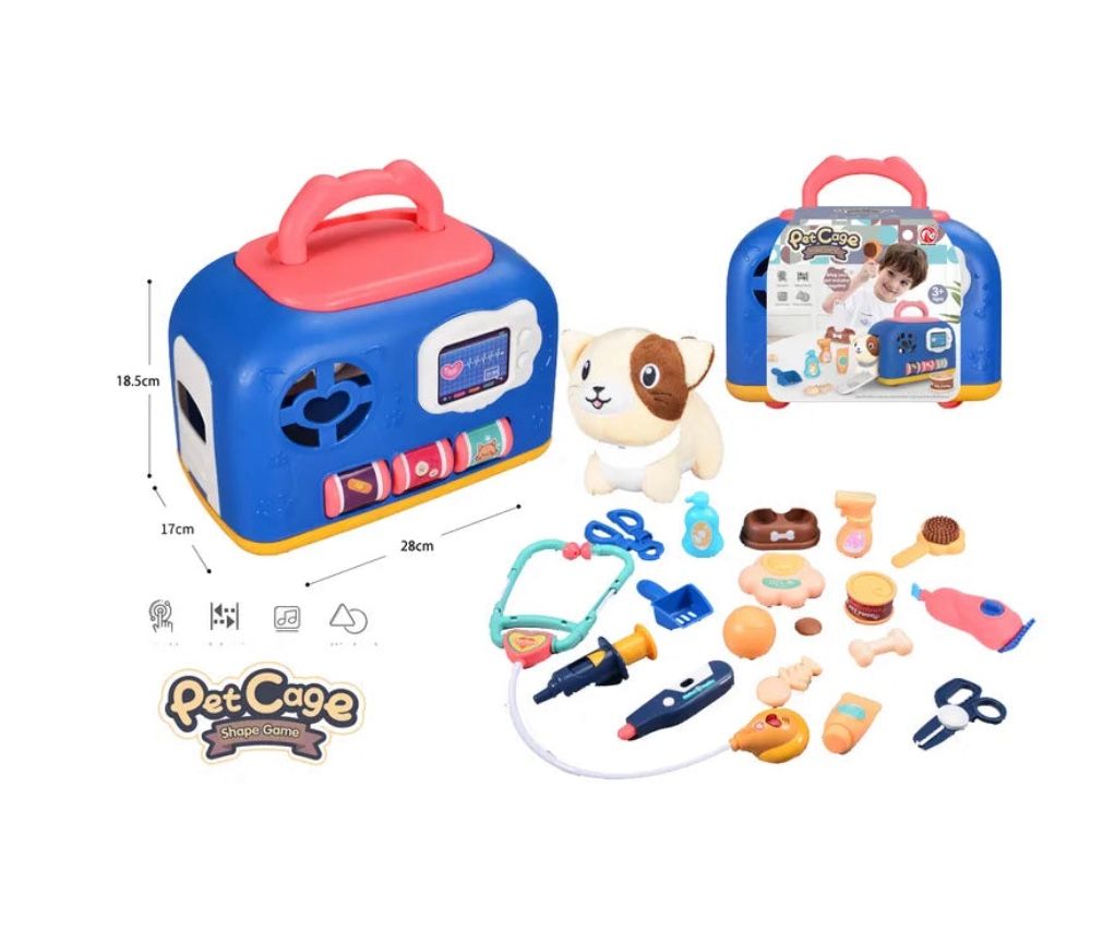 Pretend Play Kid Baby Nursing Toy Pet Cat Care