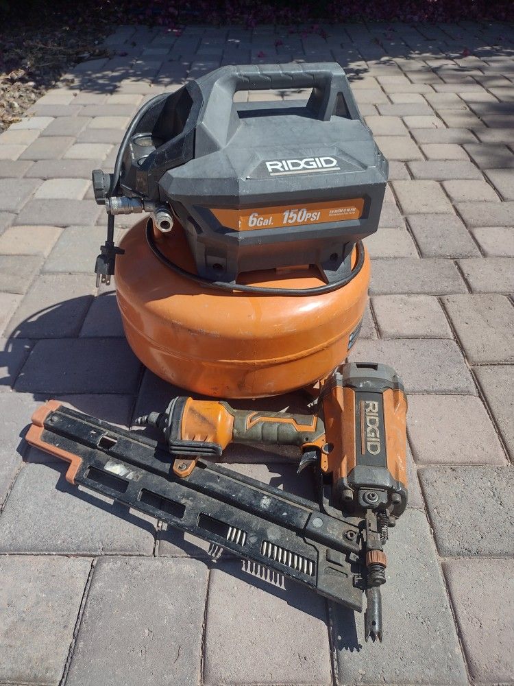 Compressor Nailer Combo Package