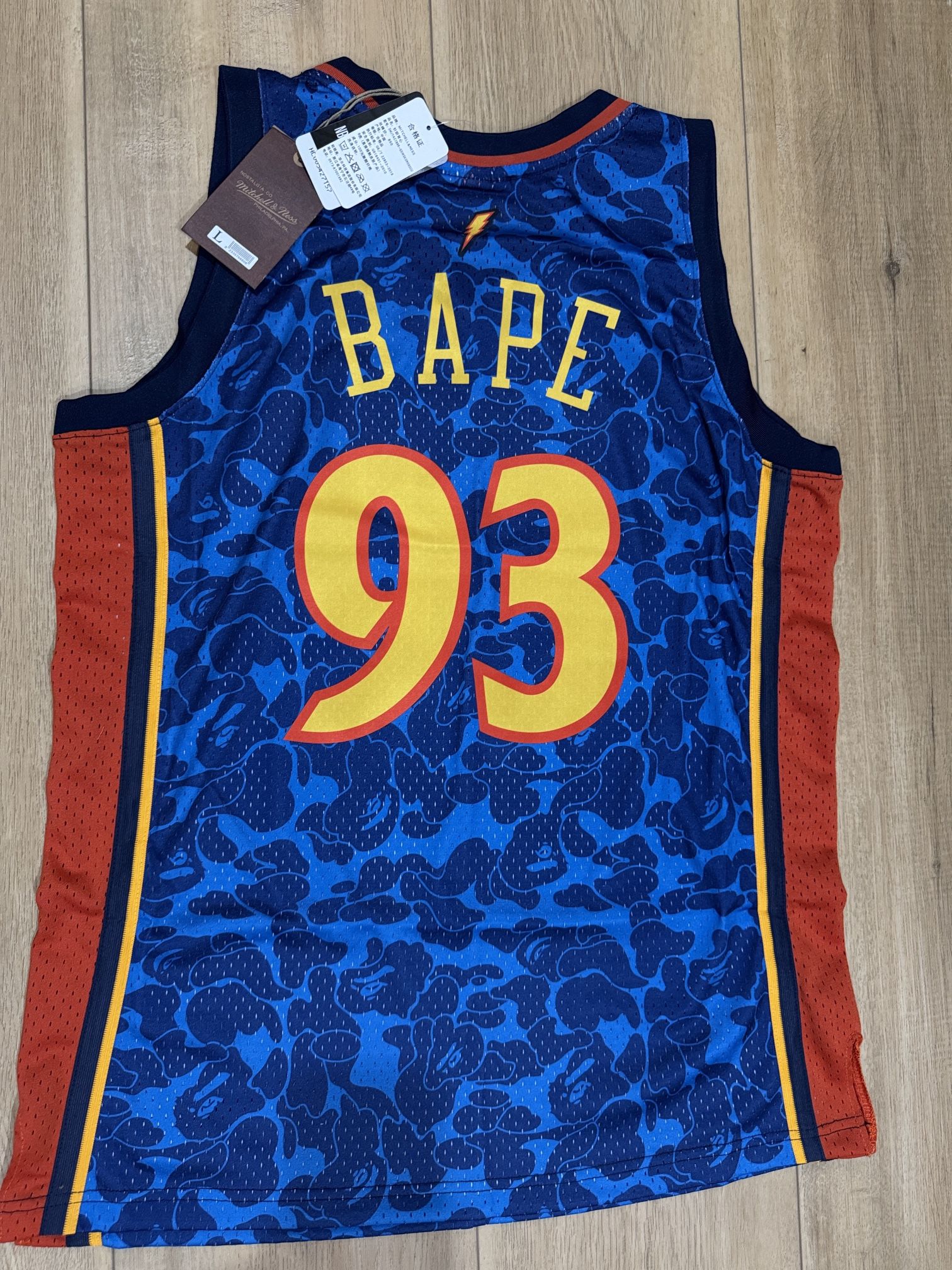 Warrior Bape Jersey 