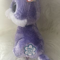 Ty Beanie Boos Great Wolf Lodge Exclusive – Purple Wolf Plush
