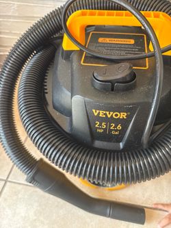 Aspiradora vevor open box 2.5 Hp
